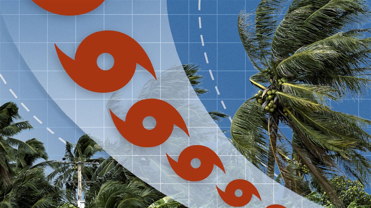 <i>CNN/Adobe Stock</i><br/>Forecasters are predicting 19 named storms this hurricane season