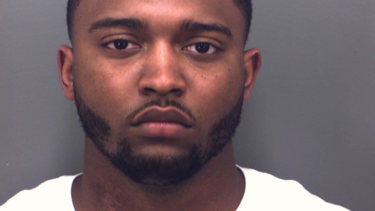 Tyjae Simmons. Charged with aggravated assault. Police say Simmons identified himself as the shooter who shot a man that attacked a woman.