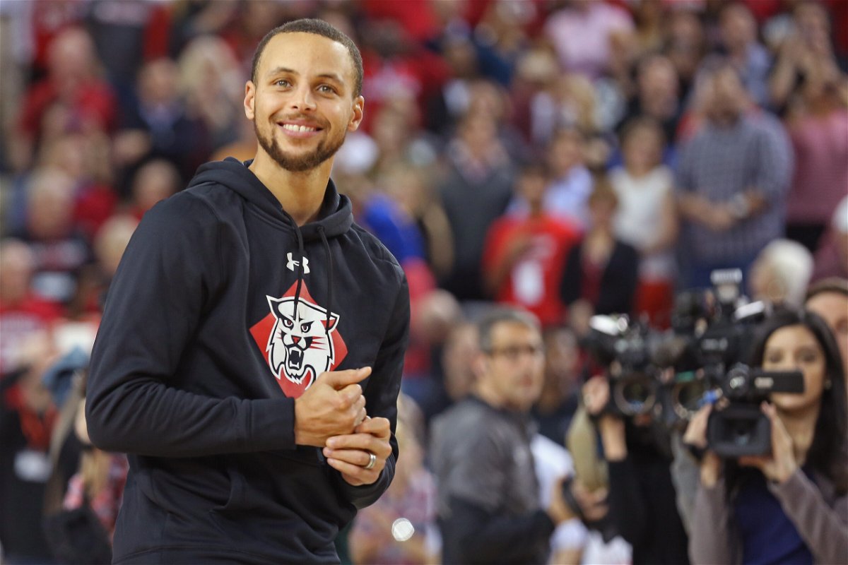 <i>Kent Smith/NBAE/Getty Images</i><br/>Steph Curry pictured here