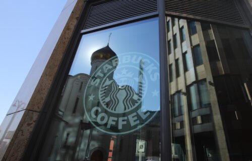 Starbucks paused its operations and stopped shipments of its products to Russia in March.