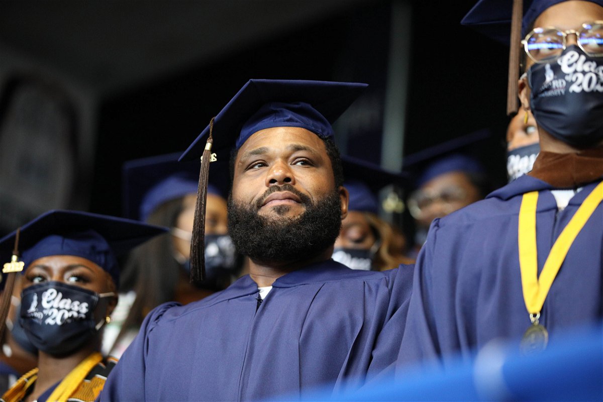 <i>Brian Stukes/Getty Images</i><br/>Actor Anthony Anderson graduated from Howard University.