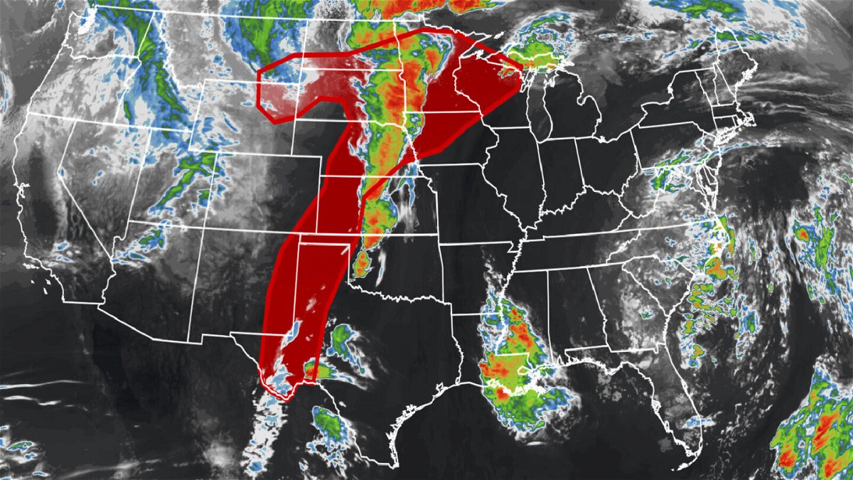 <i>CNN Weather</i><br/>Summer-like heat fuels another Midwest severe weather event.