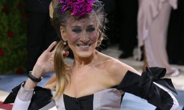 Sarah Jessica Parker's Christopher John Rogers gown was modeled after an outfit made by Elizabeth Hodds Keckly