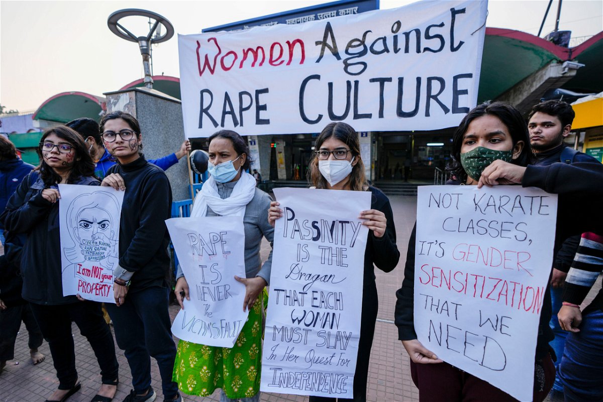 <i>Bikas Das/AP</i><br/>University students protest after the gang-rape of a girl in New Delhi