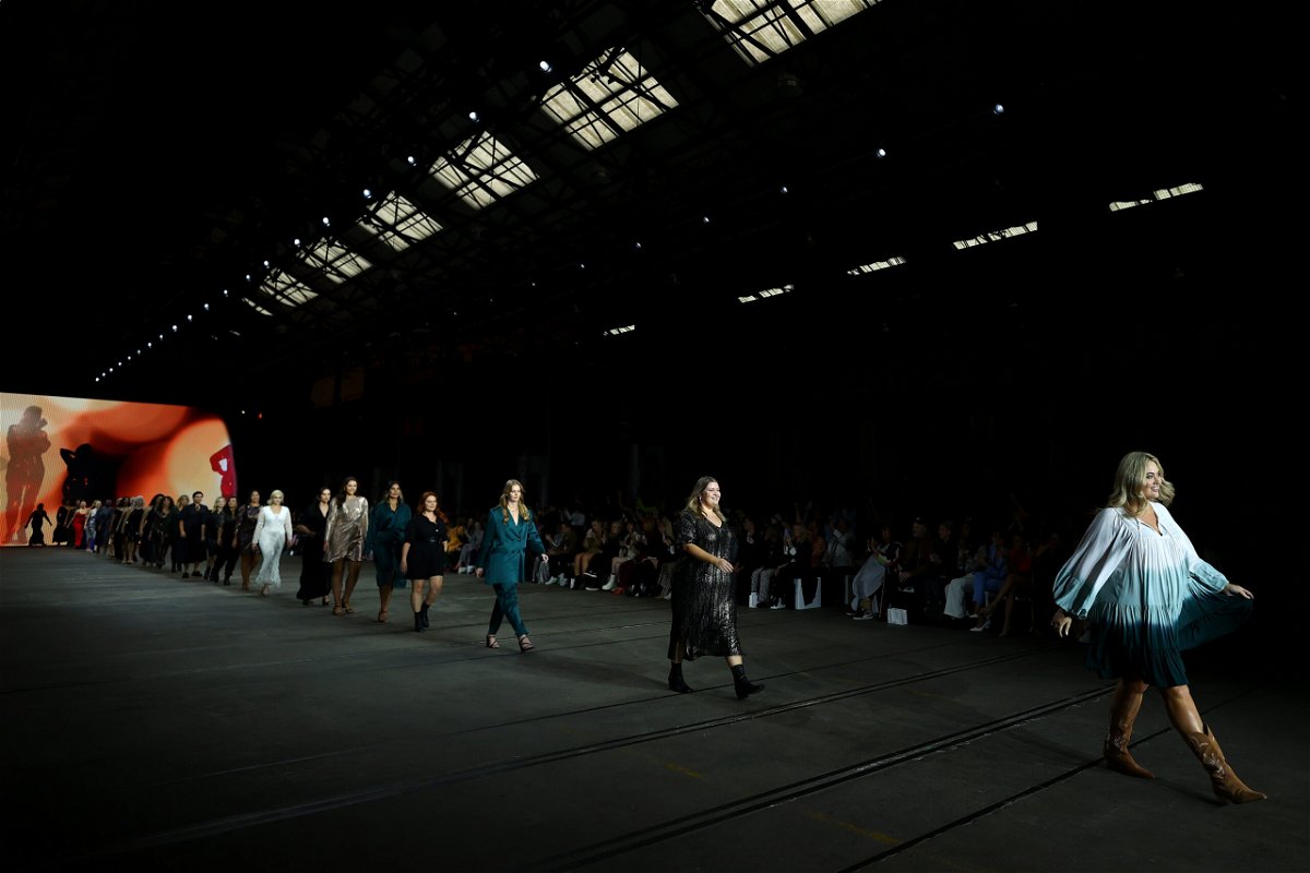 <i>Mark Nolan/Getty Images</i><br/>Australian Fashion Week hosted its first ever plus-size runway show. The six labels sent more than 80 looks down the runway at the May 12 show.