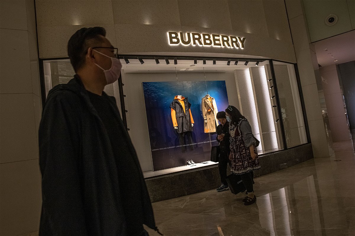 <i>Roman Pilipey/EPA-EFE/Shutterstock</i><br/>Burberry reported record profits for the year ended in April despite taking a recent sales hit from its biggest market
