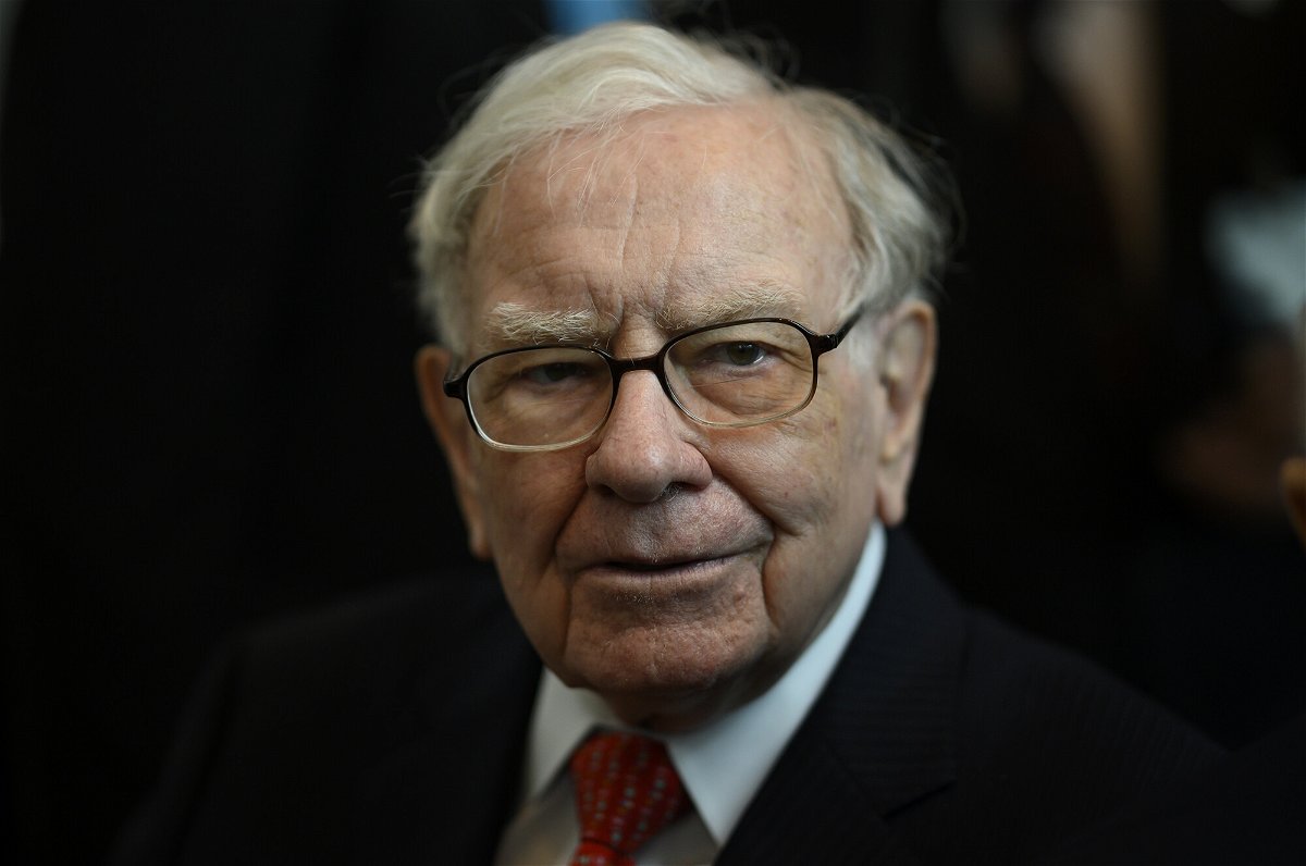 <i>Johannes Eisele/AFP/Getty Images</i><br/>Warren Buffett's Berkshire Hathaway finally bails on Wells Fargo. Buffett is seen here in Omaha