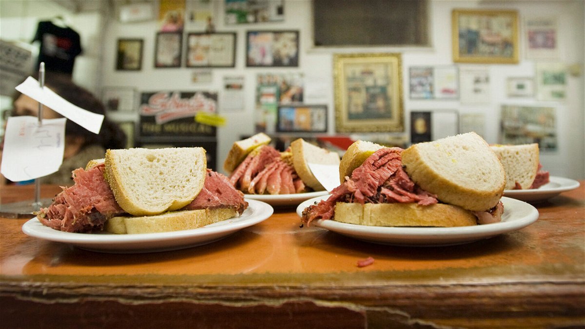 <i>Graham Hughes/The Canadian Press/AP</i><br/>Smoked meat sandwiches