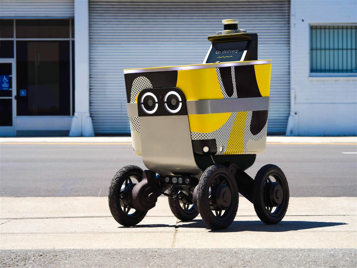 <i>Uber</i><br/>Serve Street is the Uber robot from Serve Robotics that will be operating in LA.