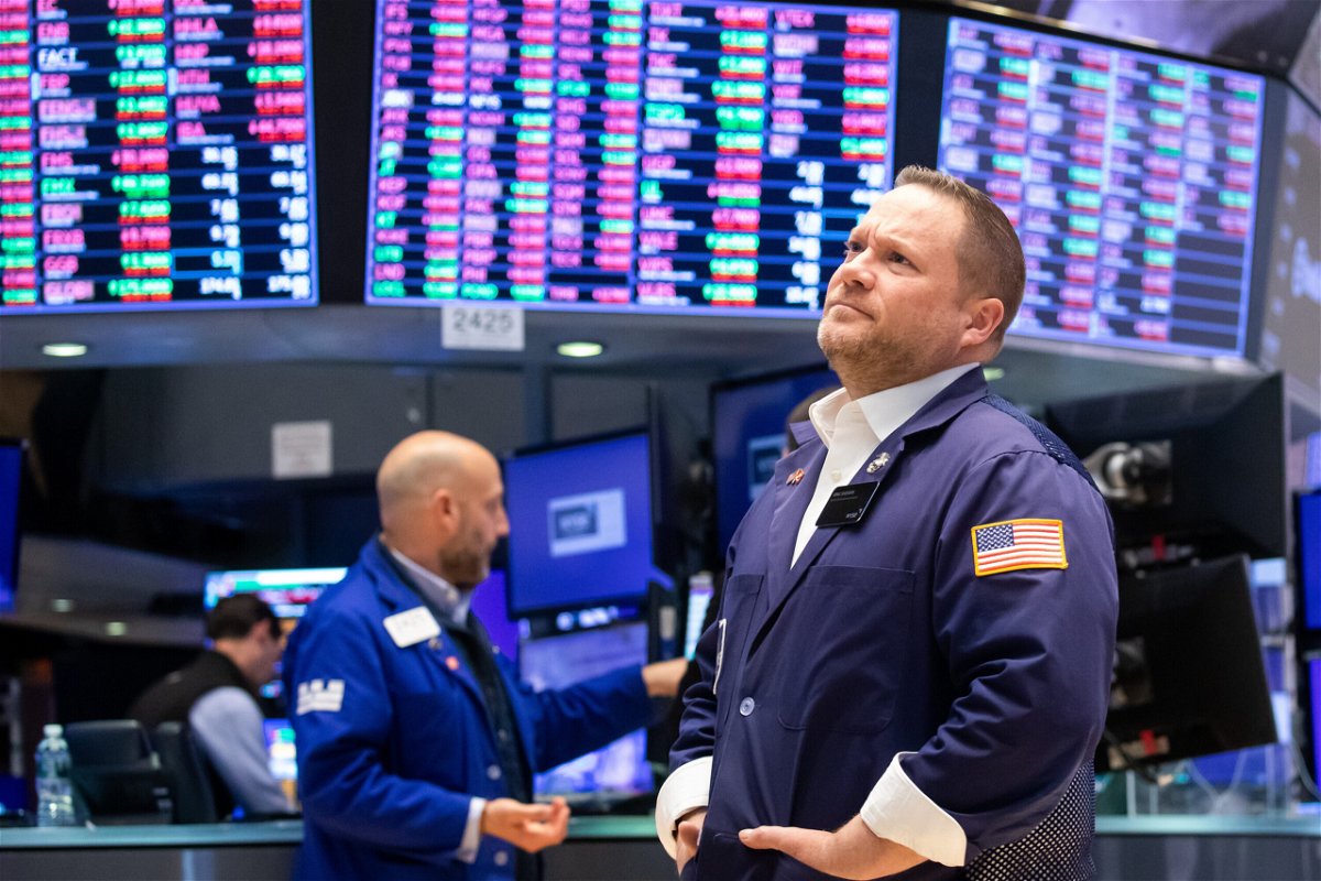<i>Michael Nagle/Xinhua/Getty Images</i><br/>Traders at the New York Stock Exchange NYSE in New York