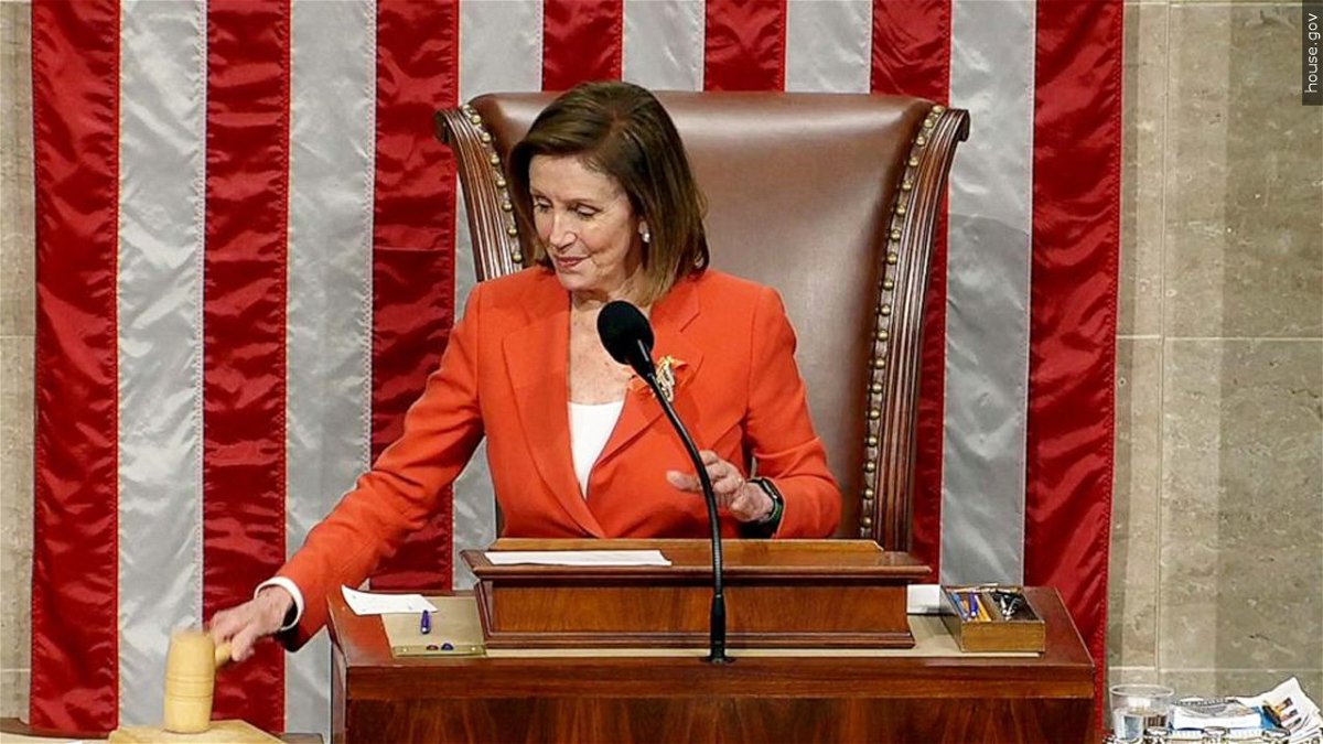 US House speaker, Nancy Pelosi 