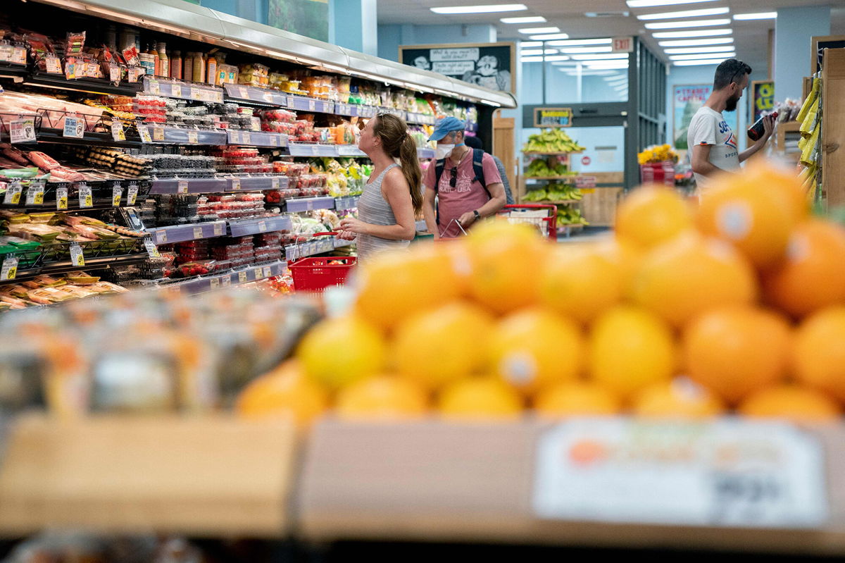 <i>Stefani Reynolds/AFP/Getty Images</i><br/>The high cost of gas and food is causing US consumers to pull back spending on other items