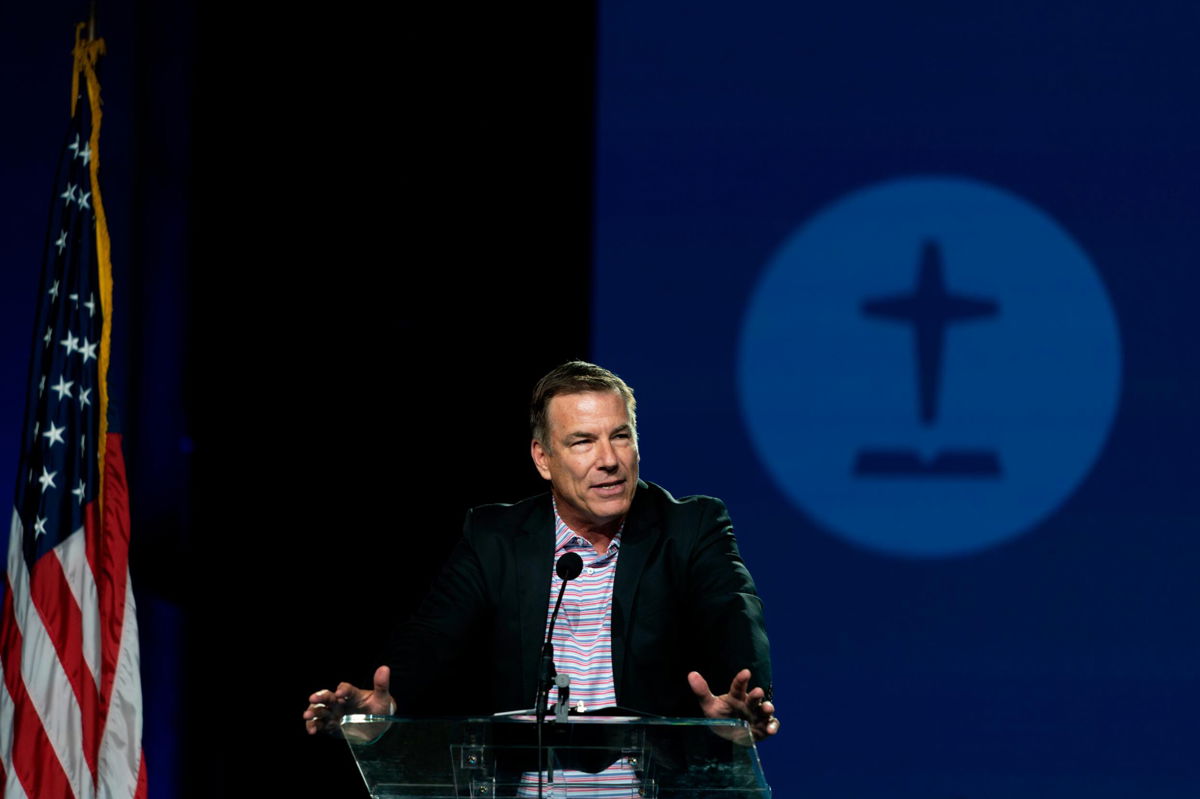 <i>Jae C. Hong/AP</i><br/>Leaders of the Southern Baptist Convention voted June 14 to pass two reform measures to address how it deals with sexual abuse allegations within its churches
