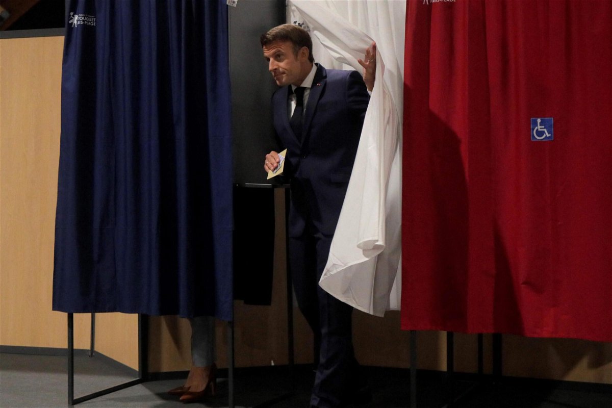 <i>Michel Spingler/AFP via Getty Images</i><br/>French voters have denied newly re-elected centrist President Emmanuel Macron an absolute majority in parliament