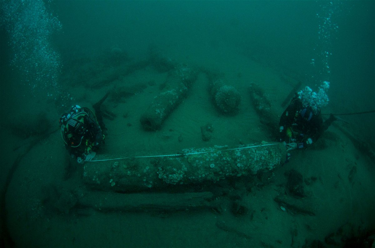<i>Norfolk Historic Shipwrecks</i><br/>Artifacts have already been collected and conserved from the site