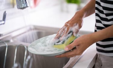 A sponge may not be the most hygienic way to clean dishes a new study suggests