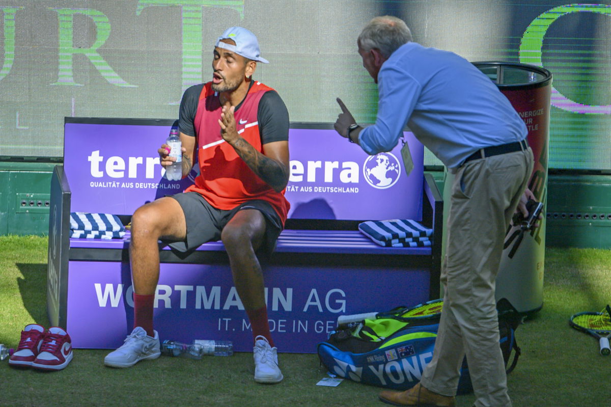 <i>Thomas F. Starke/Getty Images Europe/Getty Images</i><br/>Nick Kyrgios
