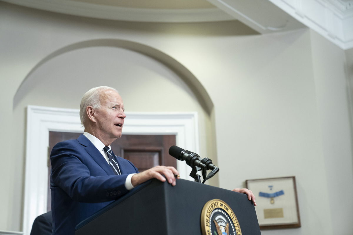 <i>Sarah Silbiger/Bloomberg/Getty Images</i><br/>US President Joe Biden will call on Congress in a speech on June 22 to suspend federal gasoline and diesel taxes until the end of September