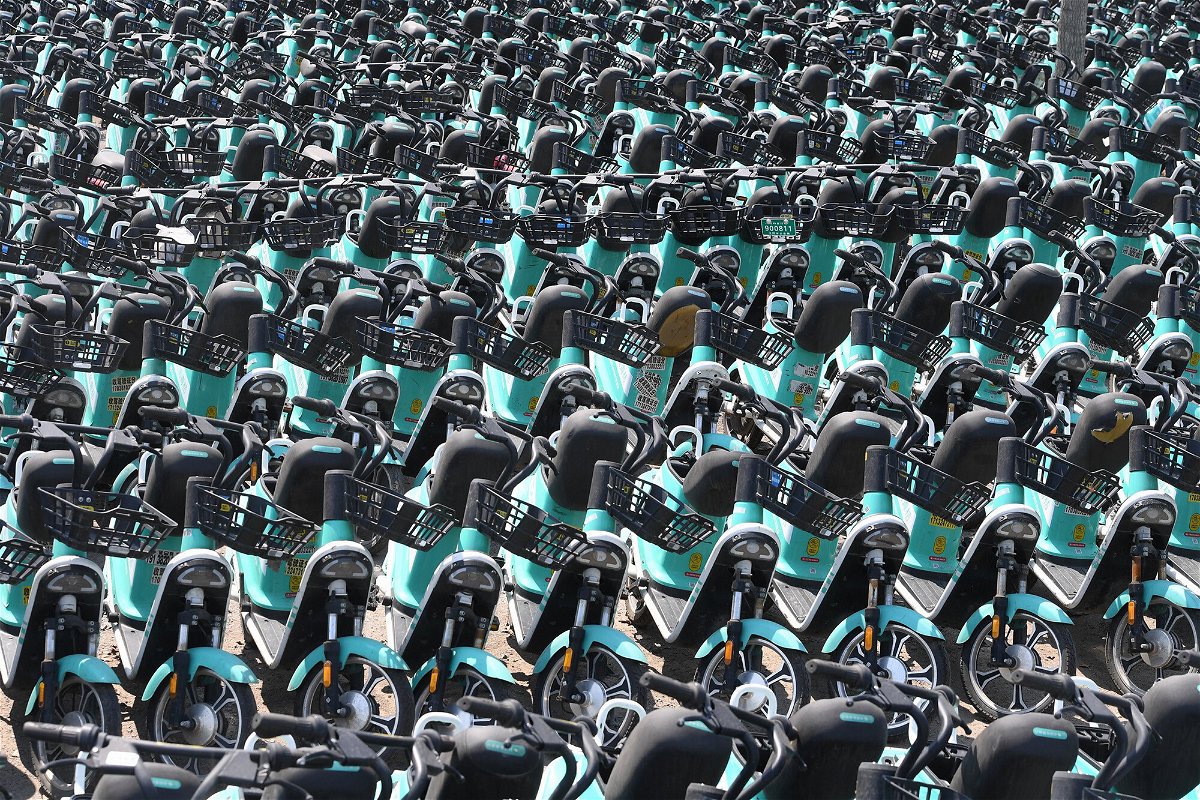 <i>VCG/Getty Images</i><br/>'Uninvestable' China could make a comeback. The bike-sharing unit of Chinese ride-hailing giant Didi Chuxing