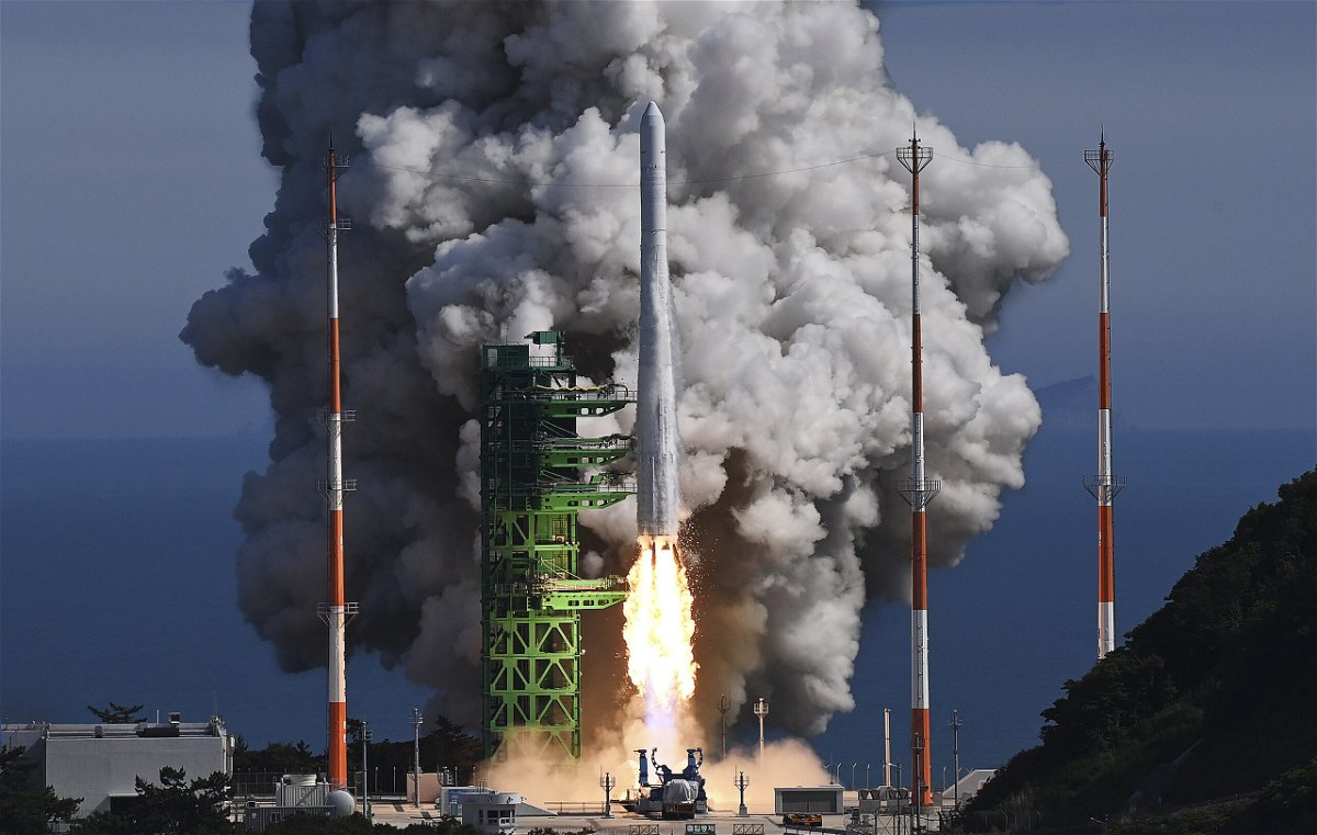 <i>AP</i><br/>South Korea successfully launched satellites into orbit with its homegrown Nuri rocket on June 21