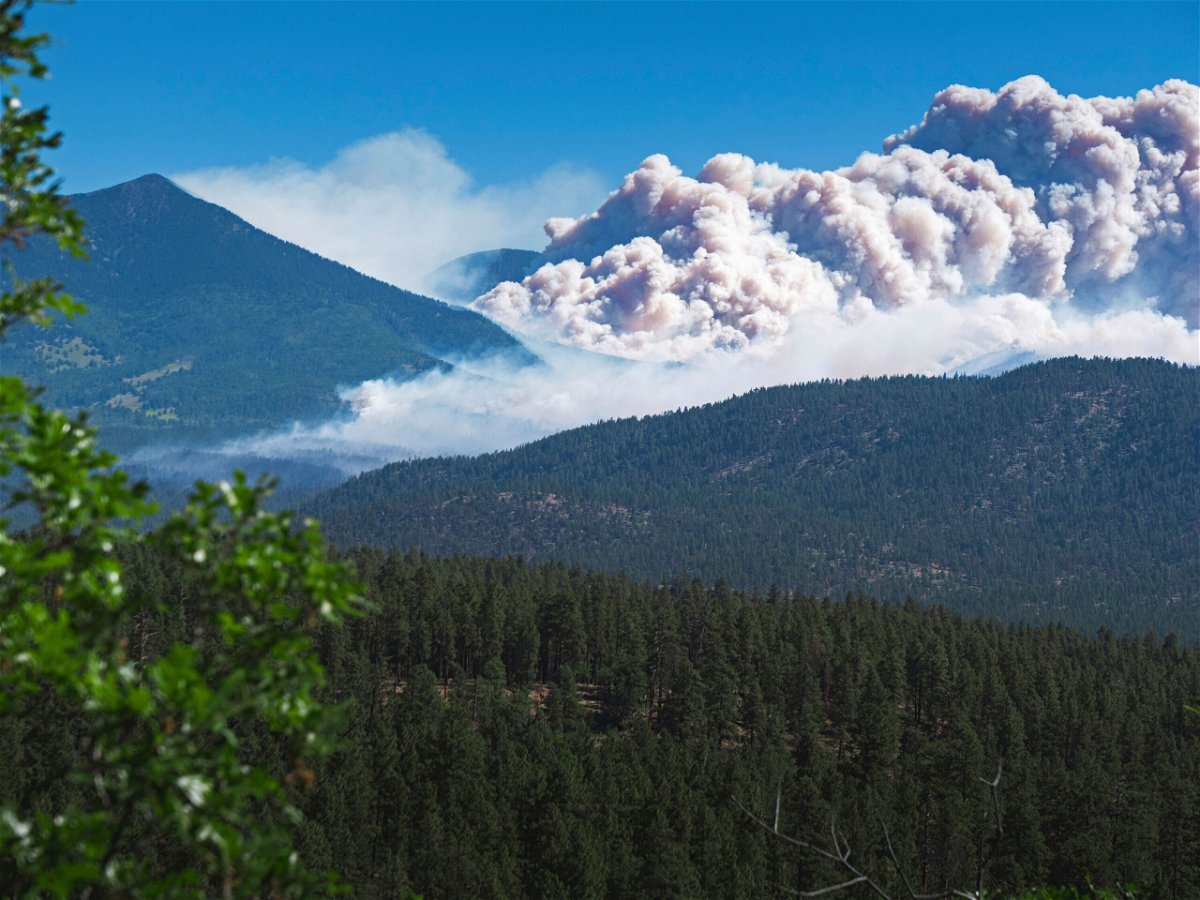 <i>Nate Nise/Lowell Observatory/AP</i><br/>Three wildfires just north of Flagstaff