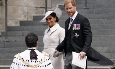 Prince Harry and his wife Meghan