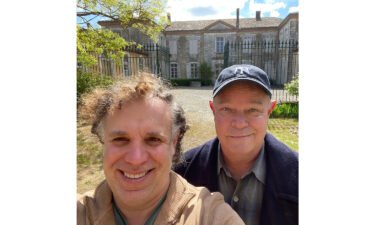 US couple Mark Goff and Phillip Engel are making the most of life in rural France