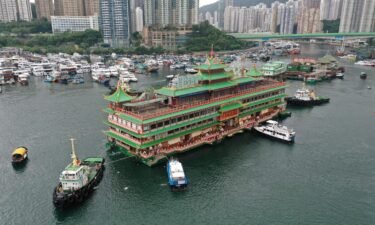 The owners of an iconic Hong Kong floating restaurant that made headlines after reports emerged it had sunk at sea