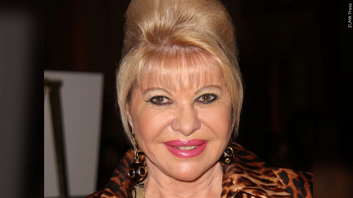 Ivana Trump, the first wife of Donald Trump from 1977 until 1992.