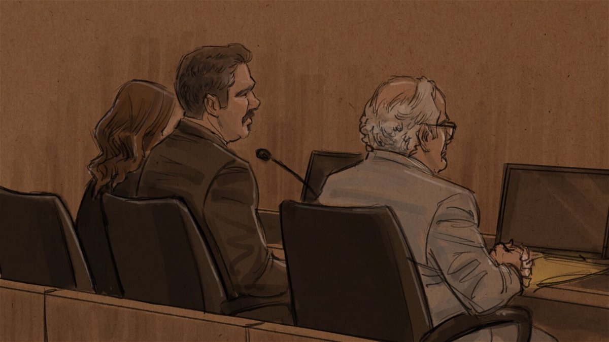 <i>Cedric Hohnstadt</i><br/>A sketch of Thomas Lane is pictured from his sentencing on July 21.