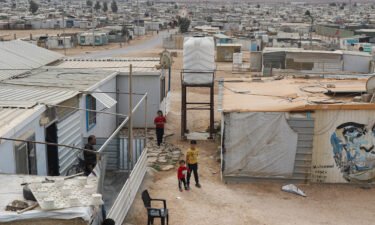 Children at the Zaatari refugee camp