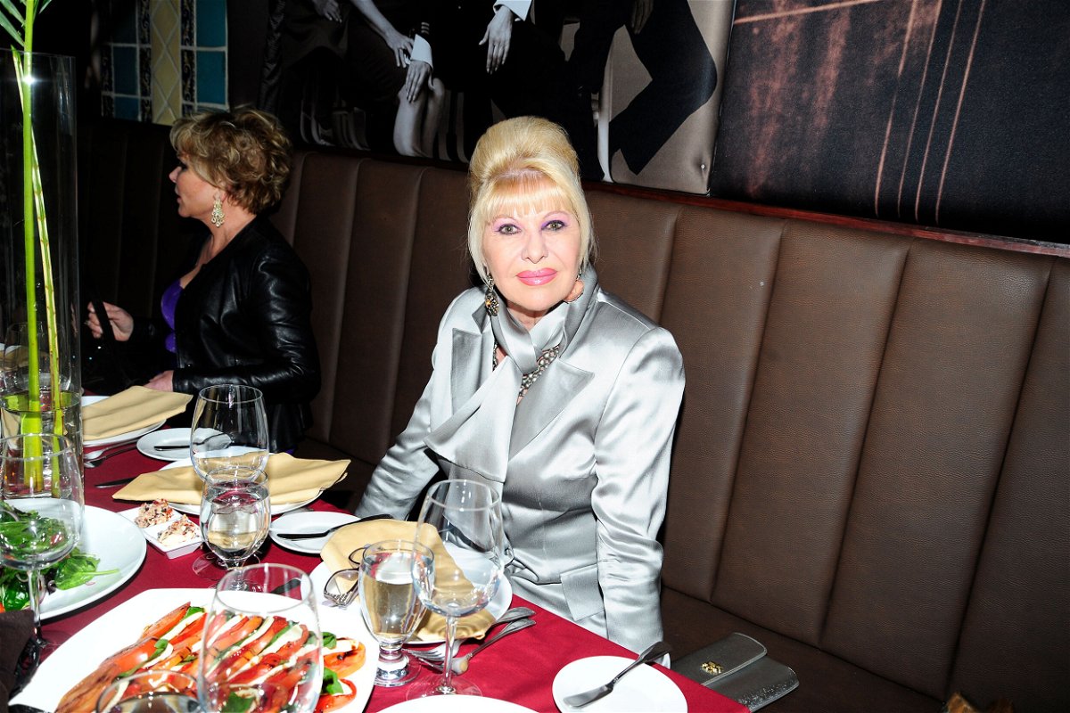 <i>Paul Bruinooge/Patrick McMullan/Getty Images</i><br/>Ivana Trump attends Cheri Kaufman's Birthday at Kaufman Astoria Studios on November 29