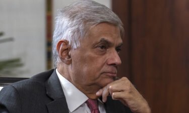 File photo of Ranil Wickremesinghe during an interview in Colombo