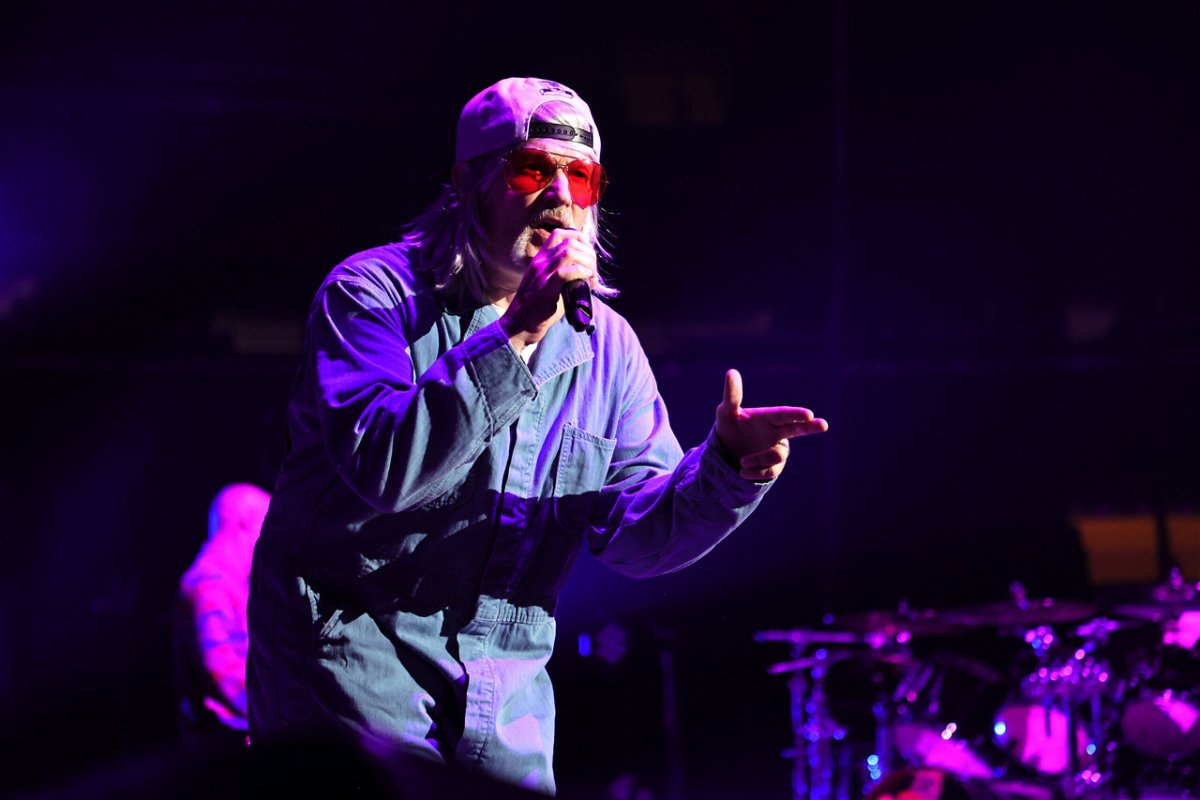 <i>Theo Wargo/Getty Images</i><br/>Fred Durst of Limp Bizkit performs at Madison Square Garden in May.