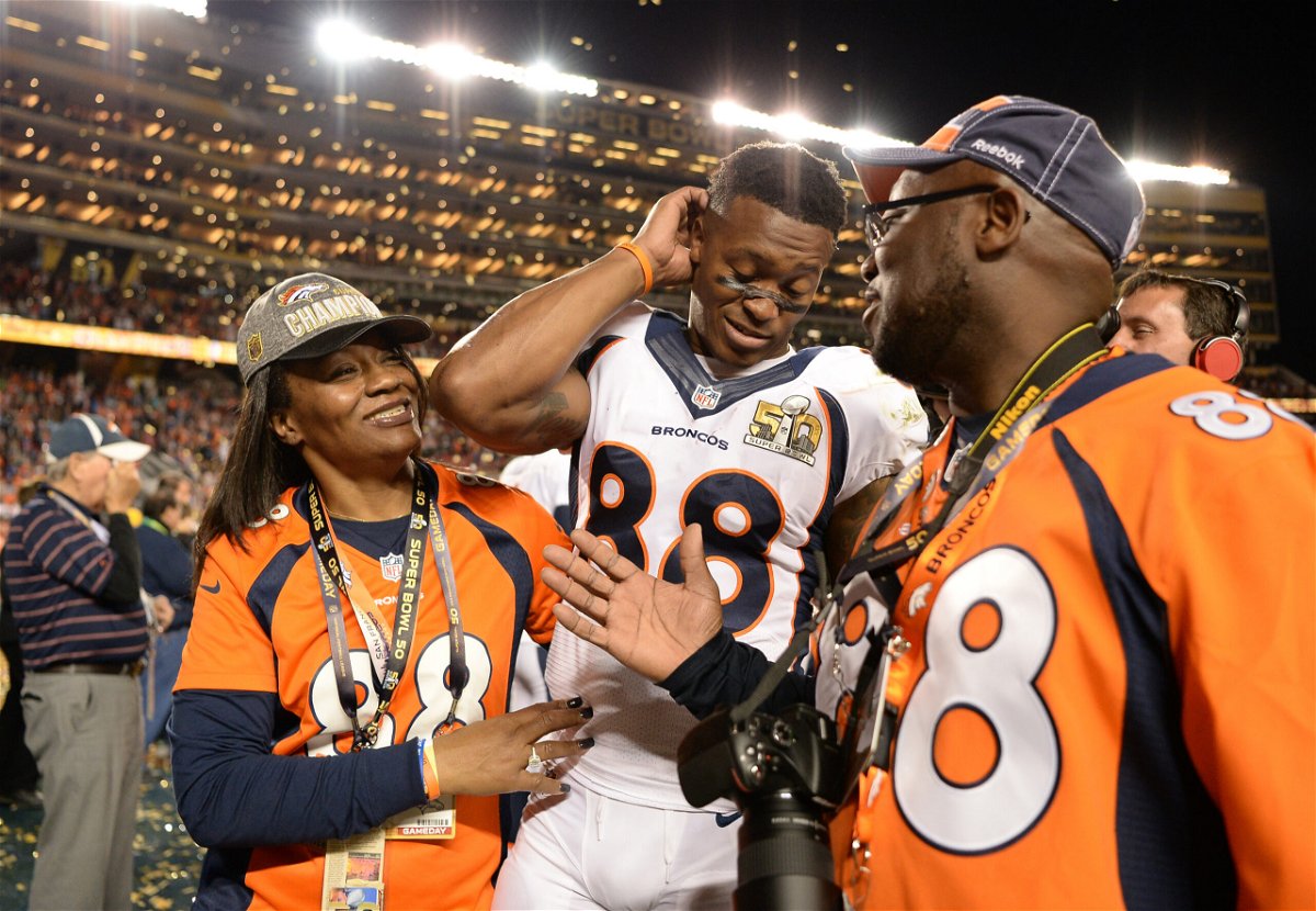 <i>AAron Ontiveroz/Denver Post/Getty Images</i><br/>Former NFL player Demaryius Thomas was suffering from stage 2 CTE when he died late last year