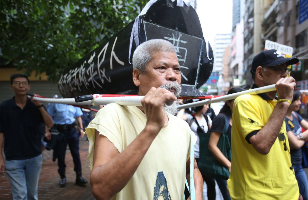 <i>Chen Xiaomei/South China Morning Post/Getty Images</i><br/>A Hong Kong court sentenced veteran activist