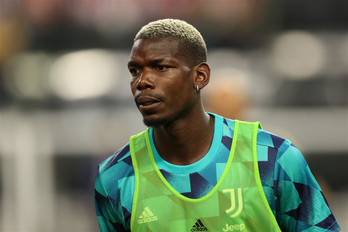 <i>James Williamson/AMA/Getty Images</i><br/>French football player Paul Pogba's claim that he is being extorted is being investigated by French police. Pogba returned this year to play for Juventus after six years with Manchester United.