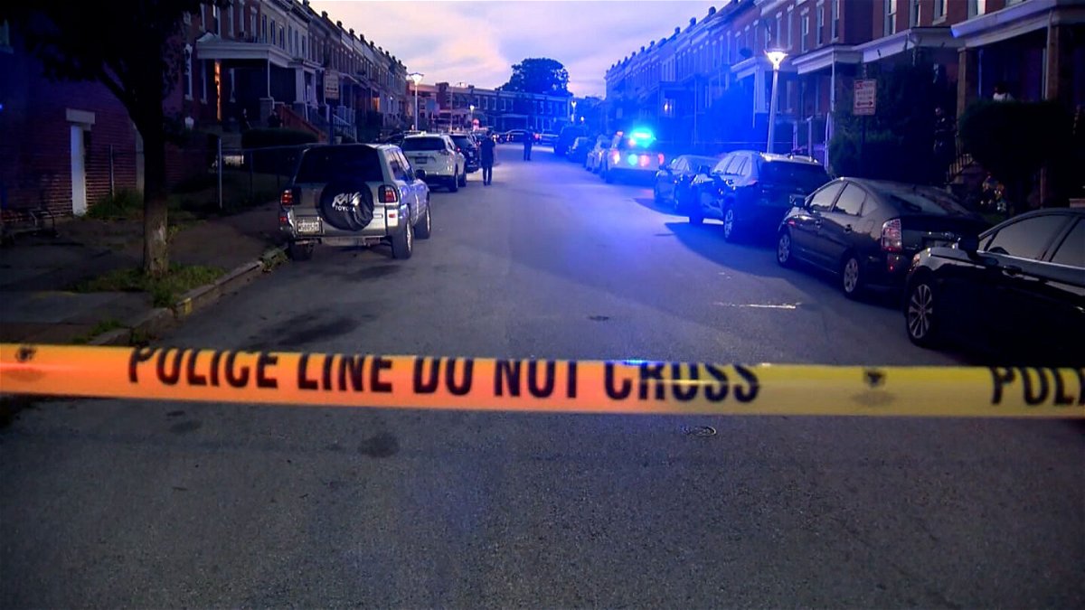 <i>WBAL</i><br/>The scene where Baltimore police said a 9-year-old boy fatally shot a 15-year-old girl while playing with a gun Saturday.