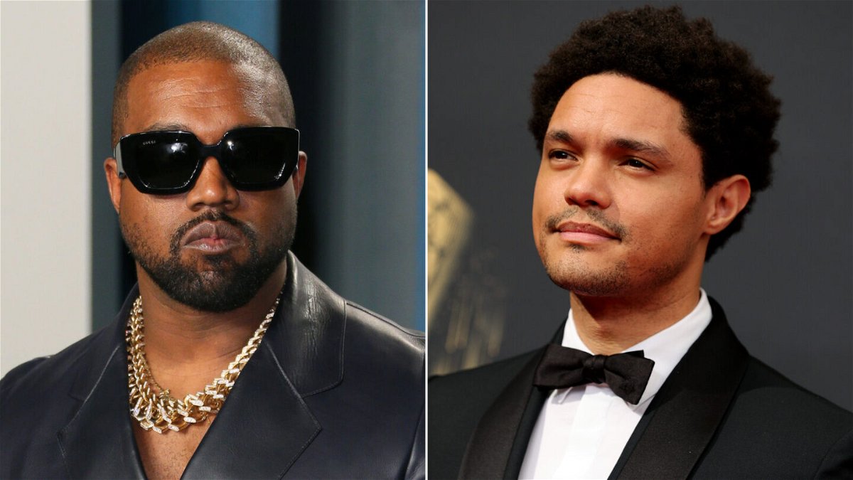 <i>Getty Images</i><br/>Trevor Noah (R) is sick of cancel culture and he had something to say about the public's recent perception of Kanye West (L).