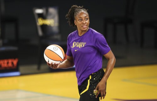 Nneka Ogwumike of the Los Angeles Sparks.
