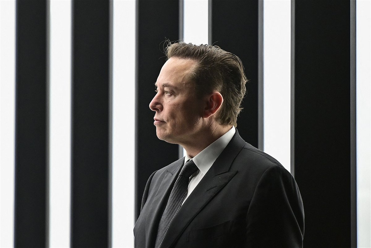 <i>Patrick Pleul/Pool/AFP/Getty Images</i><br/>Tesla CEO Elon Musk is pictured here in Germany on March 22.