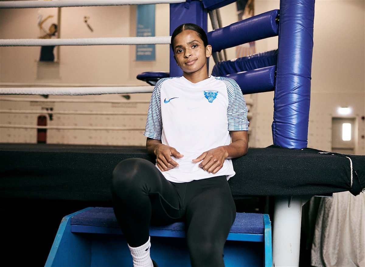 <i>Mark Robinson/Matchroom Boxing</i><br/>Ramla Ali wants to be a role model for the next generation of female boxers.
