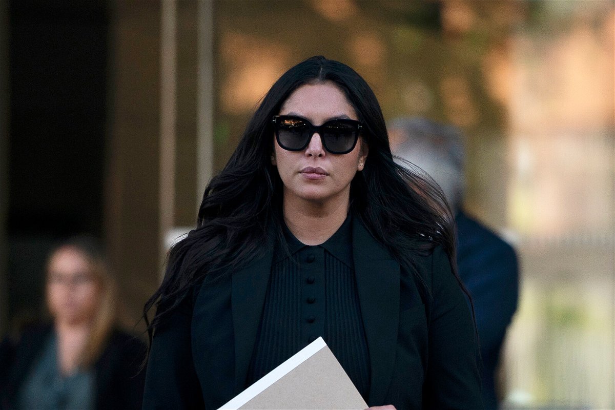<i>Jae C. Hong/AP</i><br/>Vanessa Bryant leaves a federal courthouse in Los Angeles on  August 10.
