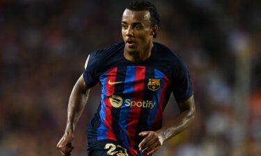 Jules Koundé made his first official start for Barcelona against Valladolid.