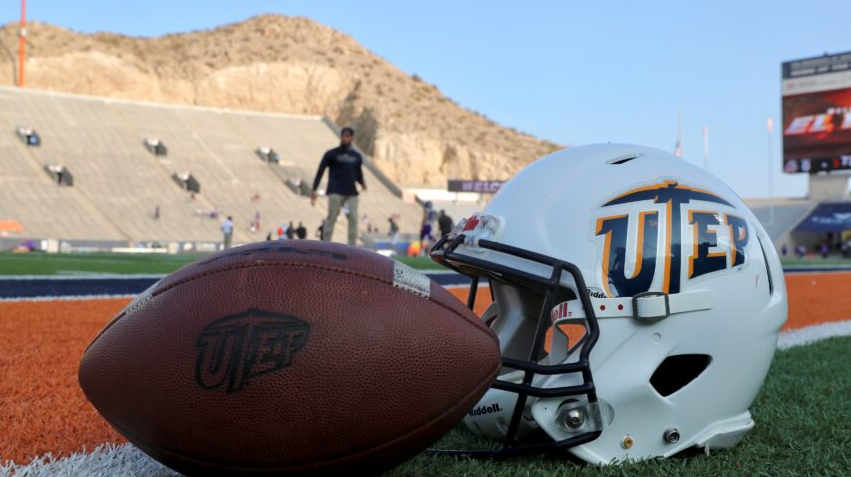 utep football helmet 1