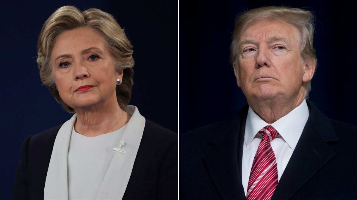 <i>Getty Images</i><br/>A federal judge has dismissed former President Donald Trump's lawsuit against Hillary Clinton (left)