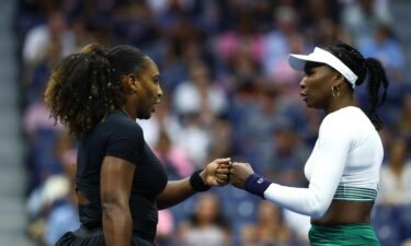 Serena Williams and Venus Williams lost in straight sets to Lucie Hradecka and Linda Noskova of the Czech Republic at the US Open on August 1.