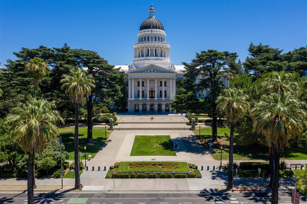 <i>David Paul Morris/Bloomberg/Getty Images</i><br/>The California State Capitol building in Sacramento