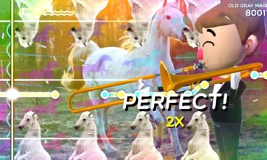 A new rhythm game called "Trombone Champ" has struck a chord with users online