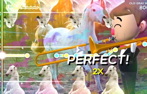 A new rhythm game called "Trombone Champ" has struck a chord with users online